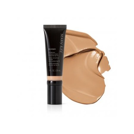 CC Cream cu SPF15 de la Mary Kay este un produs cu 8 beneficii intr-un singur tub.corectează, reduce roșeața, maschează, reduce